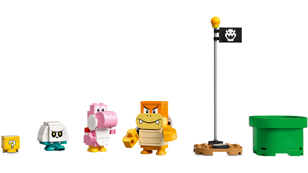 Lego super luigi starter course hot sale